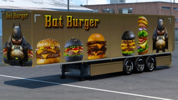 ETS2 - Bat Burger Skin