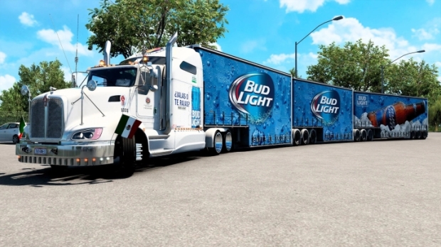 ATS - Bud Light Skin Pack Mexicano V1.0