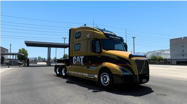 Ats Cat Volvo Vnl Skin V American Truck Simulator Mods Club