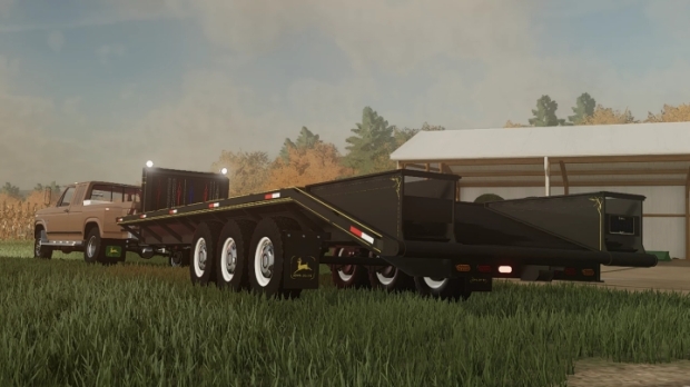 FS22 - CM Trailers Gooseneck Trailer V1.0