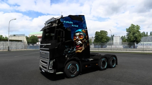 ETS2 - Cyber Ride Skin V1.0
