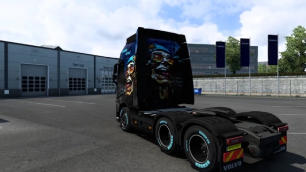ETS2 - Cyber Ride Skin V1.0 thumbnail 2