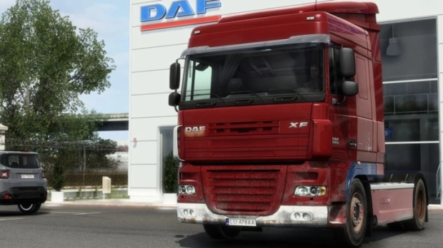 ETS2 - DAF XF 105 Dirty and Clean Skin