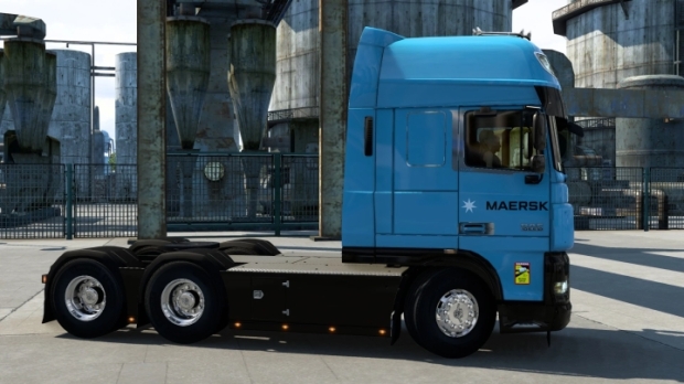 ETS2 - Daf XF 105 Maersk Skin V2.0