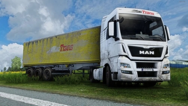 ETS2 - Gloovers MAN MacTrans Dirty Skin
