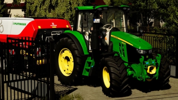 FS22 - John Deere 6120M Chip 155KM V1.0