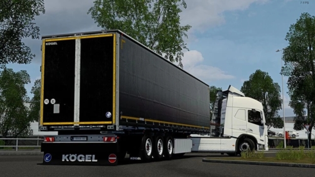 ETS2 - Kogel Cargo Black Skin V0.2