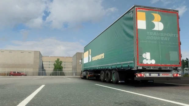 ETS2 - Kogel Mega by Dotec B Transports Skin