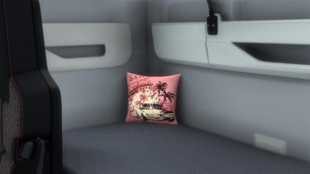 ETS2 - Lineart Interior Pillows