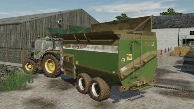 FS22 - Lizard Mech Fibre 365 Feeder Wagon V1.0