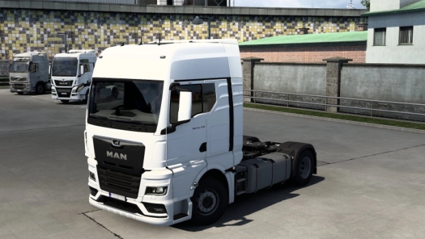 ETS2 - MAN TGX 2020 - Chassis - 1420 Liters Fuel Tanks V1.1
