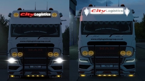 ETS2 - MAN TGX 2020 Light Box V1.0