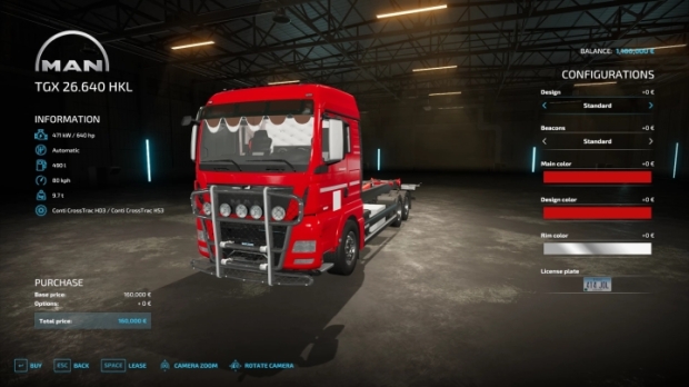 FS22 - MAN TGX Edited V1.1