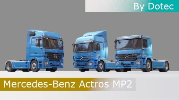ETS2 - Mercedes-Benz Actros MP2 V1.6.2 thumbnail 2