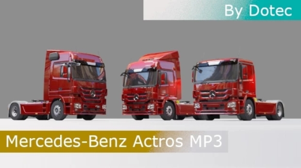 ETS2 - Mercedes-Benz Actros MP3 V1.3.2