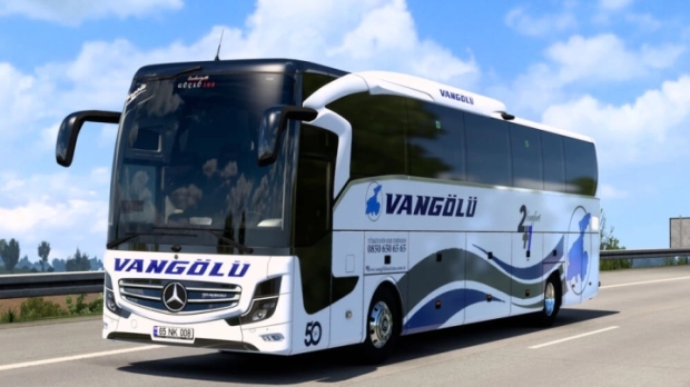 ETS2 - Mercedes-Benz New Travego 16 SHD – Vangolu Turizm 2023 Skin