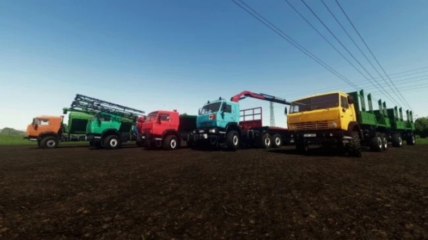FS22 - Modular Kamaz Pack V1.0