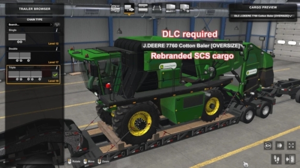ATS - More Cargo for Lowboy v1.48c