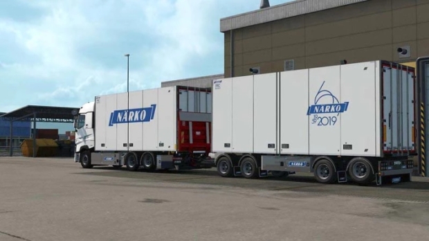 ETS2 - Narko Full Trailers V1.1.8 | Euro Truck Simulator 2 | Mods.club