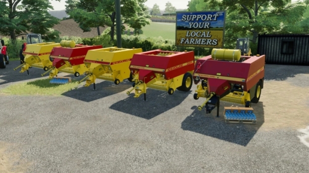 FS22 - New Holland D800/D1000 Baler V1.0