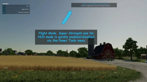 Player Super Strength v 1.0 - FS19 mods / Farming Simulator 19 mods