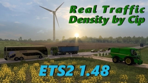 ETS2 - Real Traffic Density V1.48.a