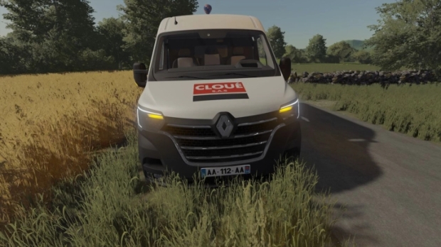 FS22 - Renault Master (Case IH Cloue) V1.0.5.2