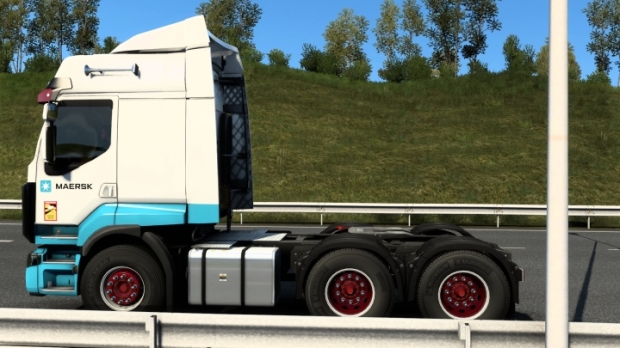 ETS2 - Renault Premium Maersk Skin V1.0