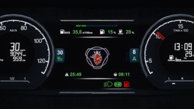 ETS2 - Scania NG Improved Dashboard V4.3