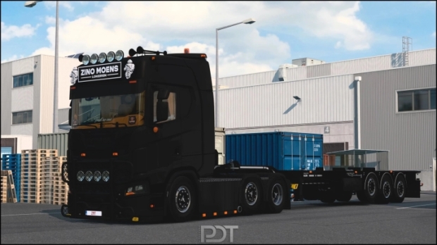 ETS2 - Scania S650 + Trailer Zino Moens Transport V1.1