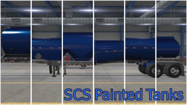 ATS - SCS Painted Tank Trailers V1.0