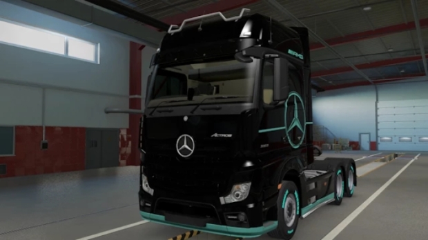 ETS2 - Simple Mercedes Skin V1.0 thumbnail 2