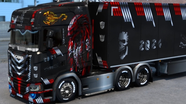 ETS2 - Transformers Project Predator 2024 Skin