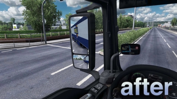 ETS2 - True Mirror FOV V1.48b thumbnail 2