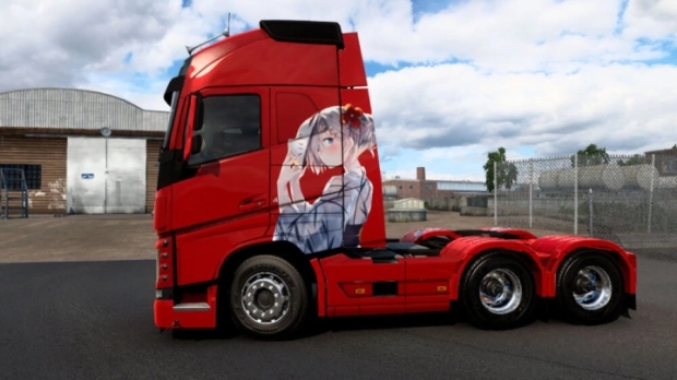 ETS2 - Volvo FH Anime Girl Skin