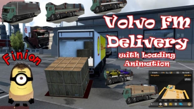ETS2 - Volvo FM Delivery with Loading Animation