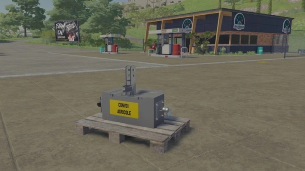 FS22 - Weight 650kg V1.0.0.1