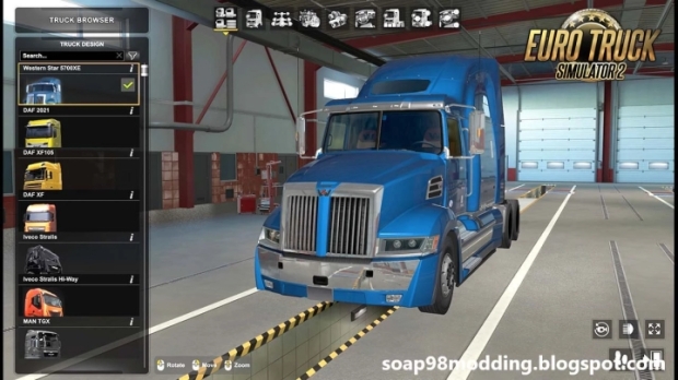 ETS2 - Western Star 5700XE V1.1.5