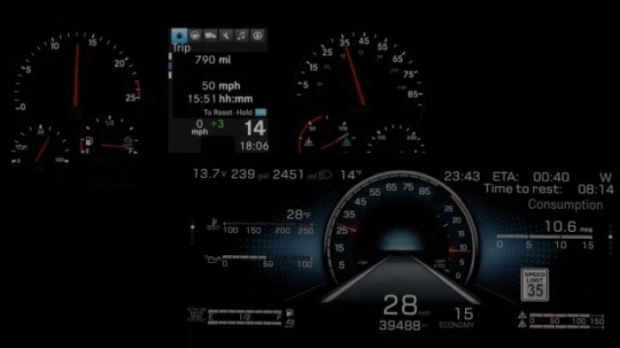 ATS - Western Star and Freightliner Cascadia Improved Dashboards V1.2.5