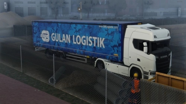 ETS2 - Wielton Curtain Master by SCS Gulan Logistik Skin