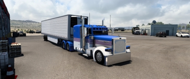 ATS - 389 Pinga White and Blue Skin