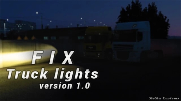 ETS2 - BC-Fix Truck Lights V1.0