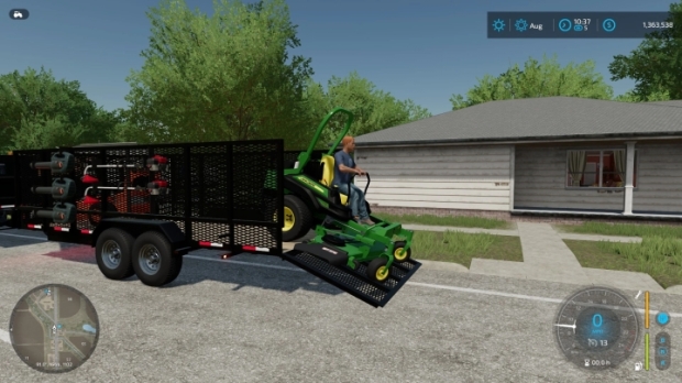 FS22 - Big Tex 10pi Landscape Trailer V1.0