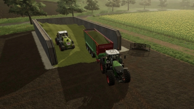 FS22 - Bunker Silo Worker V1.0