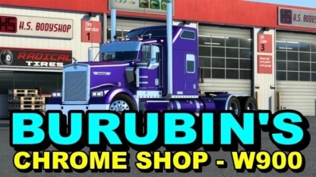 ATS - Burubins Chrome Shop - W900 V1.2.1