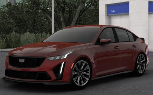 ETS2 - Cadillac CT5-V Black Wing 2022 V1.0 thumbnail 2