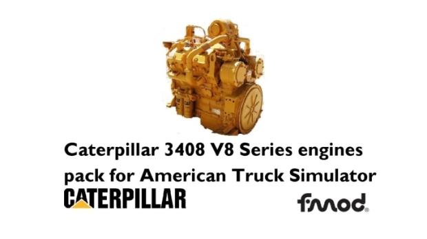ATS - Caterpillar 3408 V8 Series Engines Pack V2.1