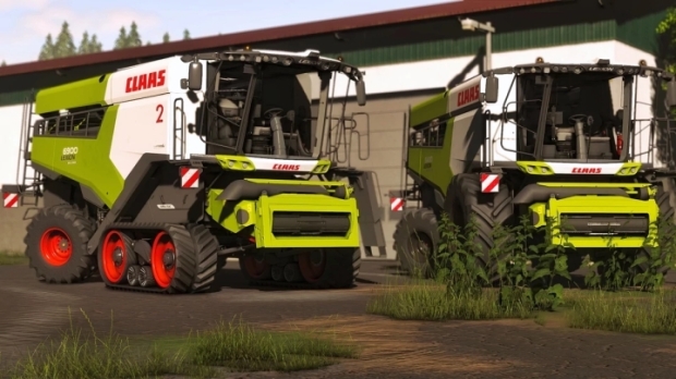 FS22 - Claas Lexion Mega Pack v1.0