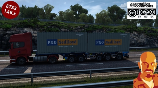 ETS2 - D-Tec Flexi-Trailer Container