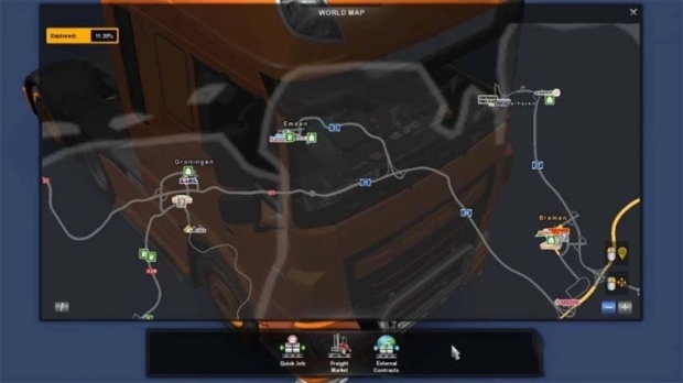 ETS2 - Emden Addon (V7) for Promods thumbnail 2